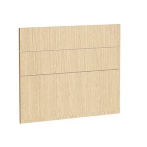 Kaboodle 900mm Honey Oak Modern 3 Drawer Panels