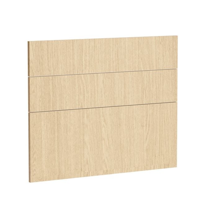 Kaboodle 900mm Honey Oak Modern 3 Drawer Panels