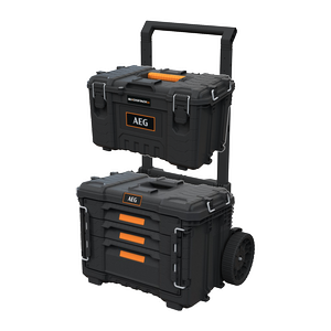 AEG QUICKSTACK 2.0 Rolling Drawers and Extra Large Tool Box Set