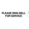 Sandleford 245mm Self Adhesive Ring Bell Sign