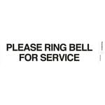 Sandleford 245mm Self Adhesive Ring Bell Sign