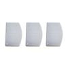 3x Cuisena Baker's Helper Bowl Scraper Plastic