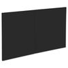 Kaboodle 1000mm Molasses V Modern Fridge Cabinet Doors - 2 Pack