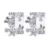 2x 2pc Ashdene Peeking Pups Kitchen Tea Dog Puppy Towels Animal Art