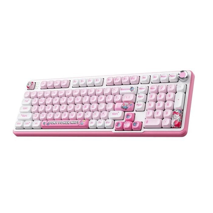 My Little Pony Series Mechanical Keyboard Mlp-gk01 - Pink