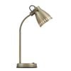 Telbix Nova Contemporary Table Desk Lamp Light Metal Antique Brass