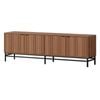 Alfordson Entertainment Unit Tv Cabinet 180cm Walnut
