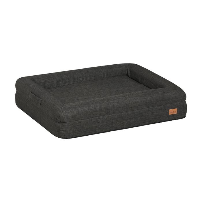 Tedi's Memory Foam Orthopedic Dog Calming Bed L in Grey