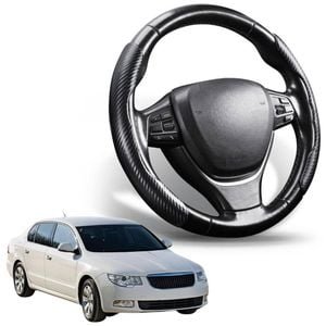 Segmented Steering Wheel Cover for Skoda Superb 2008 - 2015 (B6, Typ 3T)