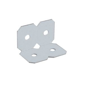 Carinya 25x 25 x 40 x 1mm Galvanised Angle Make-A-Bracket - 8 Pack