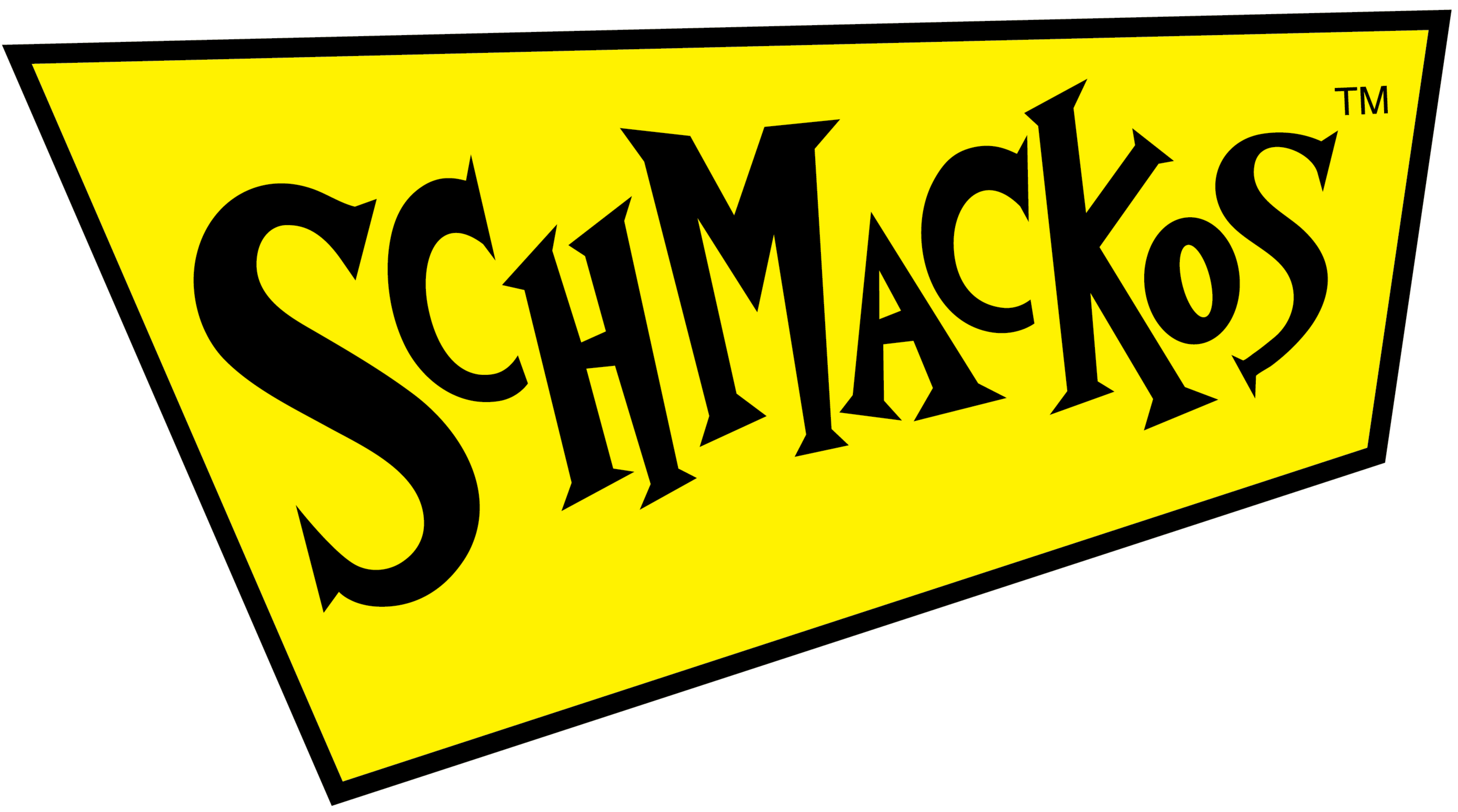 Schmackos logo.