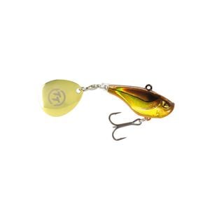 TT Lures Flashpoint+ 33mm Tail Spinner Vibe Lure - Golden Minnow