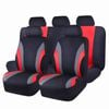 Catzon Car Seat Covers Full Set Vehicle Front And Rear Seat Protectors For Suvs Trucks-red