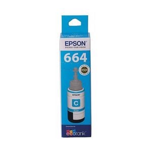 Epson Epson T664 Cyan EcoTank 664 Ink Toner Bottle C13T664292 Genuine Original
