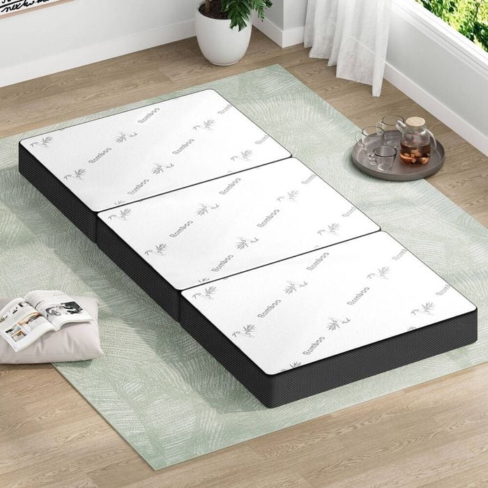 STARRY EUCALYPT Folding Mattress 3-Fold Foldable Foam Single Mesh