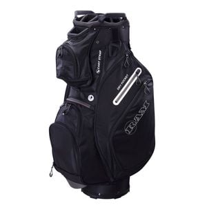 Ram Golf Fx Deluxe Golf Cart Bag With 14 Way Divider Top - Black/grey
