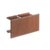 DECO 25 x 50mm Ironbark DecoBatten End Cap