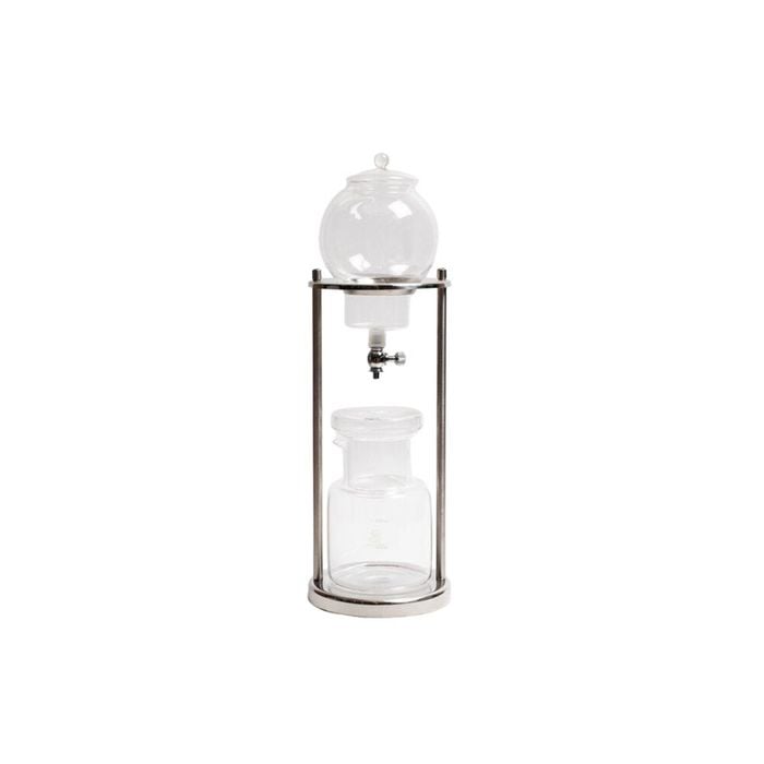 Coffee Culture 600ml Cold Drip Glass Coffee Maker w/ Steel Frame Stand Clear