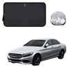 Front Windscreen Sun Shade for Mercedes-Benz C-class 2015 - 2021 Coupe/Cabriolet (W205) - Standard 150 x 85 cm - Black