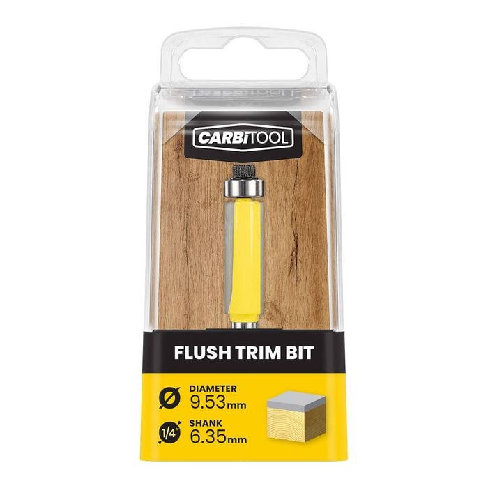 Carbitool 9.53mm Straight TCT Router Bit