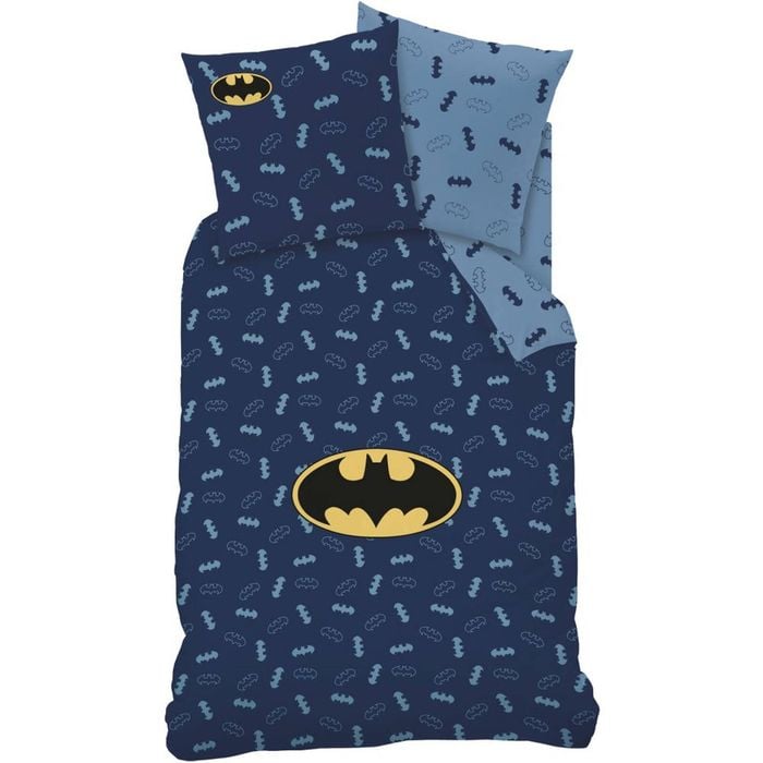 Batman Iconic Cotton Quilt Cover Set - Single Bed Size