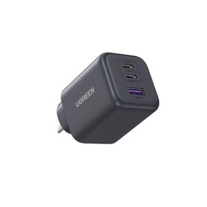 UGREEN 45W USB C GaN Charger with Dual USB C and USB A Ports Fast Charging Compact Design