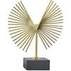 Anydeco 36cm Luxury Gold Metal Tabletop Home Decor Modern Art Living Room Display House Decorative Crafts Metal Ornaments
