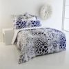 Shuteye Safari Blue Quilt Cover Set + Euro Pillowcases - Double