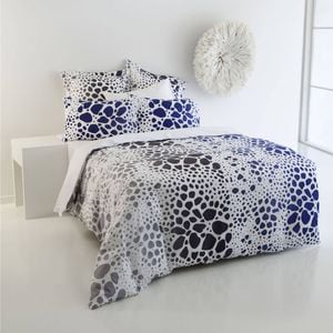 Shuteye Safari Blue Quilt Cover Set + Euro Pillowcases - Double