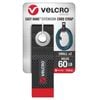 VELCRO Brand 38cm x 25mm Black Easy-Hang Extension Cord Strap VL30747 - 2 Pack