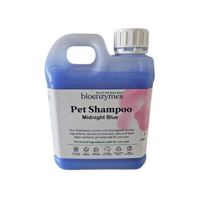BioEnzymes Pet Shampoo Midnight Blue  1lt