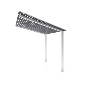 Exterior Life 4.5m Hollywood Pearl White/Monument Pergola