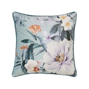 Bianca Chiquita Polyester/velvet White Cushion Cover Pillowcase - 43x43cm