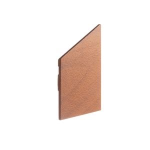 DECO 50 x 80mm Western Red Cedar Angle Left DecoBatten End Cap