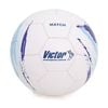 Victor Sports Match Soccer Ball Size 5 Training Durable Blue