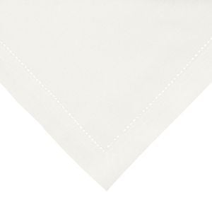 RANS Elegant Hemstitch Napkin - White
