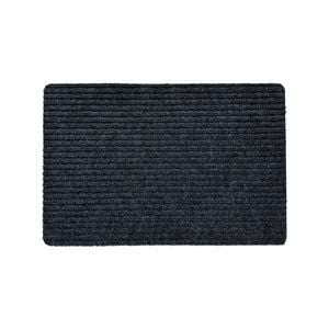Smart Home Products Basic 60 x 40cm Polyester Gel Back Outdoor Mat Black