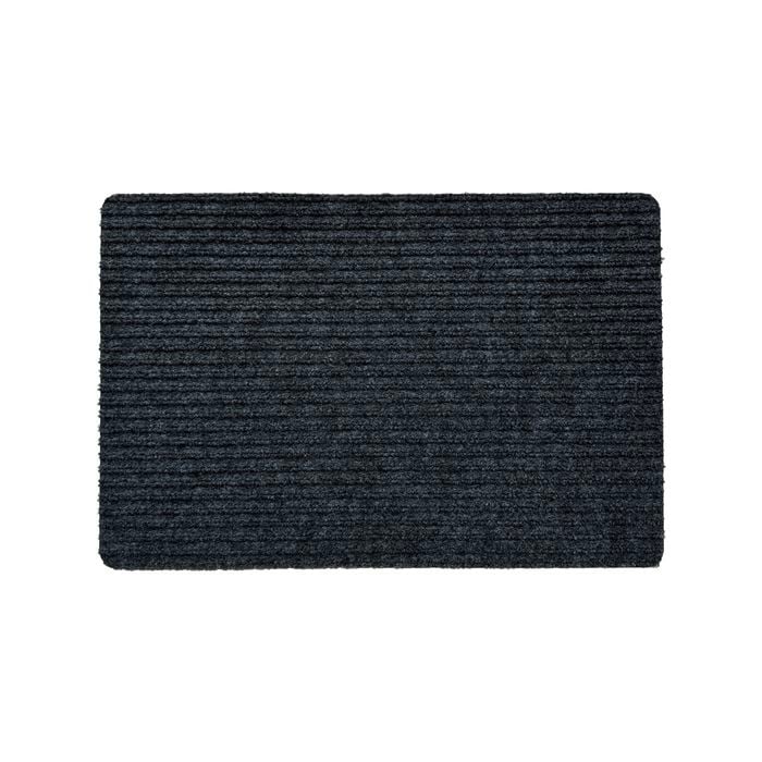 Smart Home Products Basic 60 x 40cm Polyester Gel Back Outdoor Mat Black