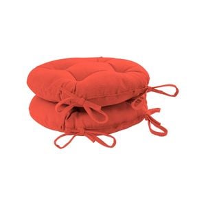 Harbour Housewares Round Dining Chair Seat Cushions - Pack Of 2