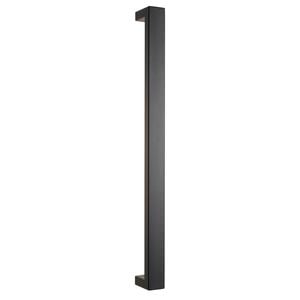 Gainsborough Matt Black G4 Series Oblong 450mm Pull Handle Set