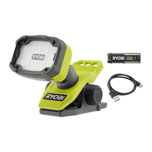 Ryobi USB Magnetic Clamp Light 2Ah Kit RMCL4K