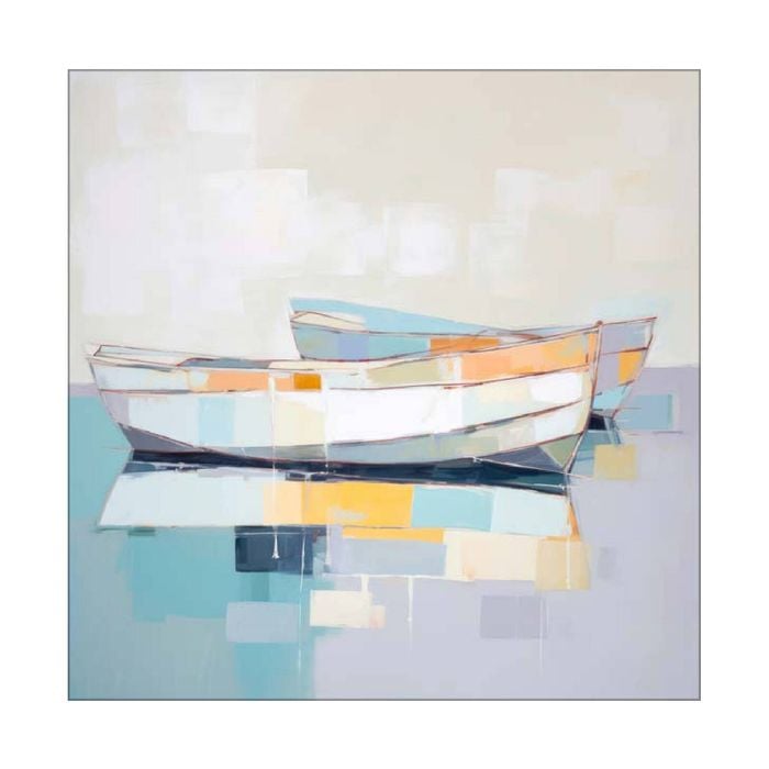 Artey | Maritime Tranquility I - Stretched Canvas - Stretched Canvas - 140 x 140cm