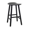 Modern Furniture Hetty 42x63cm Counter Stool - Black Ash Veneer