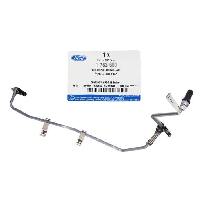 Genuine Turbo Charger Oil Feed Pipe For Ford Transit/transit Custom 2.2l Fwd 2011 Onwards