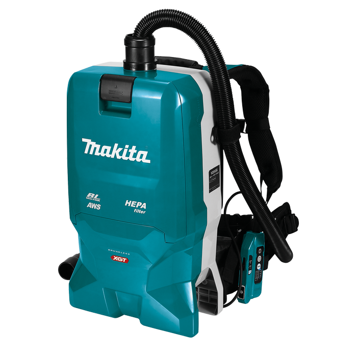 Makita 40V XGT AWS Backpack Dust Extractor VC012GZ01 - Skin Only