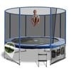 Oz Trampolines Summit Round 12 Ft. Above Ground Trampoline - Green