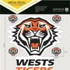 NRL Mega Decal - West Tigers - Car Sticker 250mm - New Club Logo