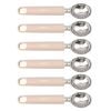 6PK Porto Zest Stainless Steel/Plastic 19cm Ice Cream Scoop Kitchen Utensil