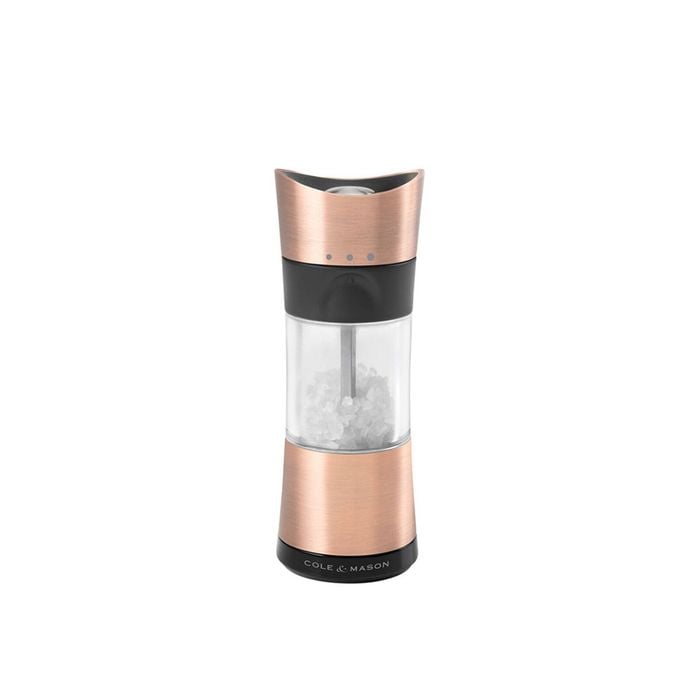 Cole & Mason Inverta Horsham Stainless Steel Salt Mill - Copper