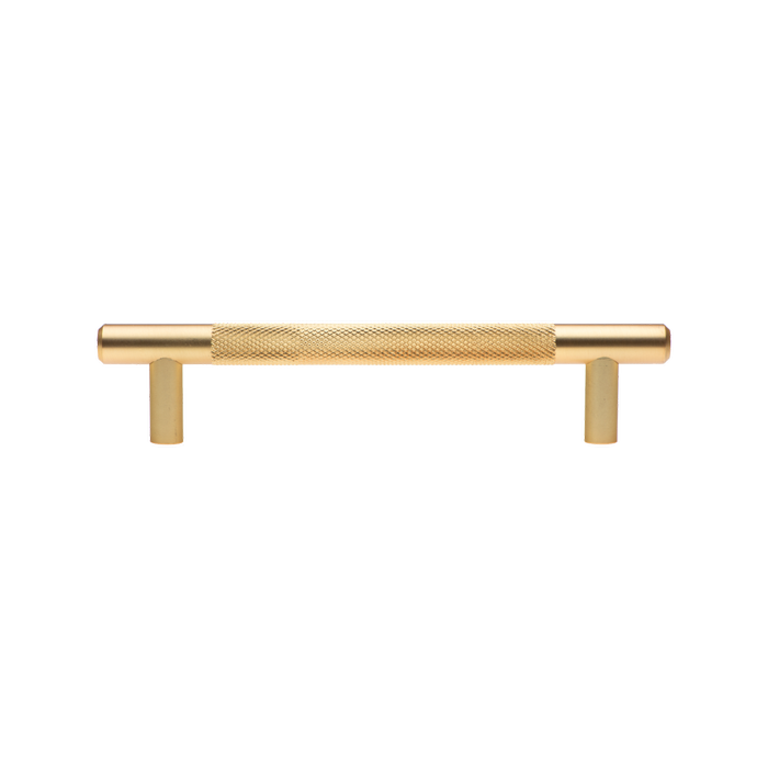 Lane 128Mm Brass Cabinet Knurled T Handle - 1 Pack